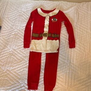 Old Navy Red and White Kids Pajama Set